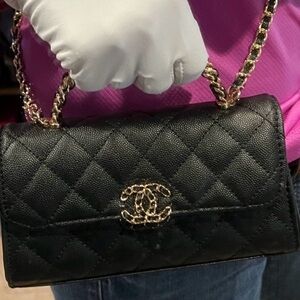 VIP GWP Black Phone Holder Purse